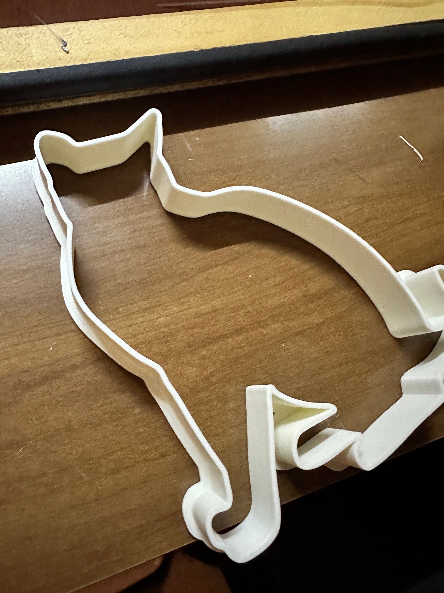 Cat -  3D printed in your color of choice. 3D Printed / Holiday Christmas Cookie Cutter