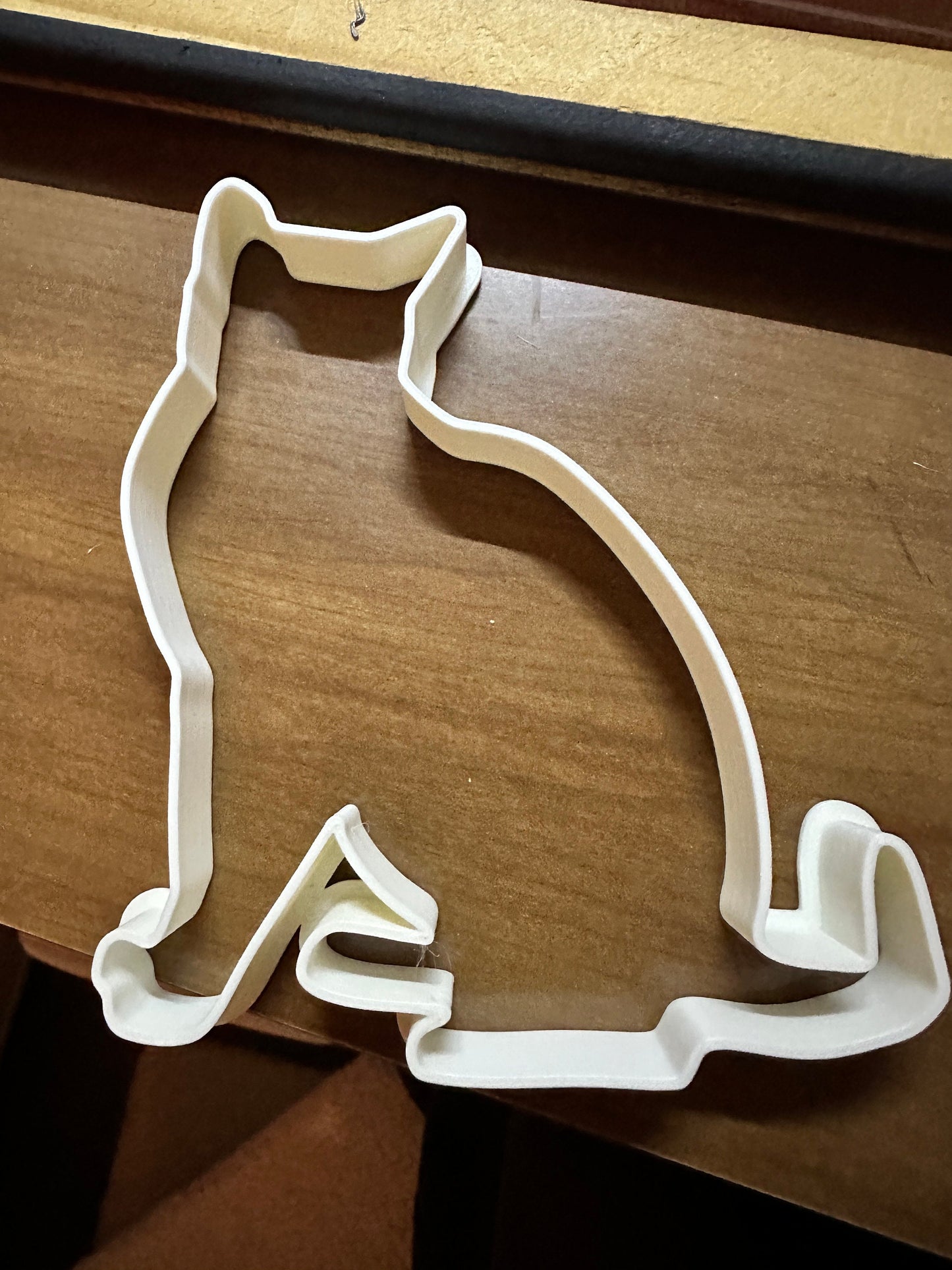 Cat -  3D printed in your color of choice. 3D Printed / Holiday Christmas Cookie Cutter